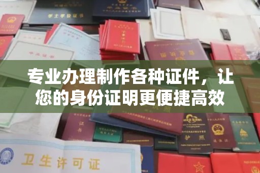 里港专业办理制作各种证件，让您的身份证明更便捷高效